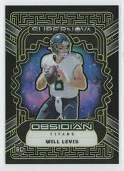 Will Levis [Yellow Electric Etch] #4 Football Cards 2023 Panini Obsidian Supernova Prices