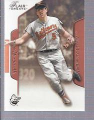 Brooks Robinson #17 Baseball Cards 2003 Flair Greats Prices