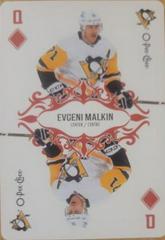 Evgeni Malkin #Q-DIAMONDS Hockey Cards 2023 O-Pee-Chee Playing Cards Prices