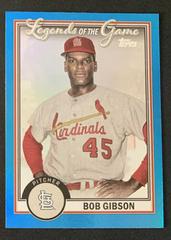 Bob Gibson [Blue] Baseball Cards 2023 Topps Legends of the Game Prices