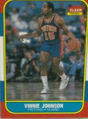 Vinnie Johnson Basketball Cards 1986 Fleer Prices