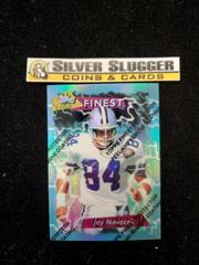 Jay Novacek [Refractor w/ Coating] Football Cards 1995 Topps Finest Prices