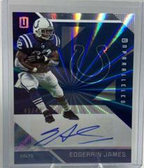 Edgerrin James [Autograph Blue] #10 Football Cards 2016 Panini Unparalleled Prices