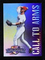 Juan Gonzalez [Purple] Baseball Cards 1998 Donruss Crusade Prices