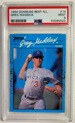 Greg Maddux #14 Baseball Cards 1990 Donruss Best NL Prices