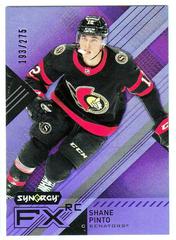 Shane Pinto [Purple] Hockey Cards 2021 Upper Deck Synergy FX Rookies Prices