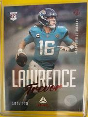 Trevor Lawrence [Red] #201 Football Cards 2021 Panini Chronicles Luminance Prices