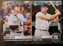 Aaron Judge, Roger Maris #976 Baseball Cards 2022 Topps Now Prices