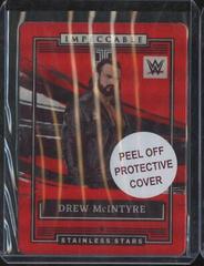 Drew McIntyre [Red] Wrestling Cards 2022 Panini Impeccable WWE Stainless Stars Prices