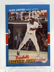 Tony Gwynn Baseball Cards 1988 Fleer Exciting Stars Prices