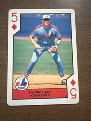 Tim Wallach [Five of Diamonds] Baseball Cards 1990 U.S. Playing Card All Stars Prices
