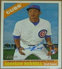 Addison Russell #AR Baseball Cards 2015 Topps Heritage Real One Autographs Prices