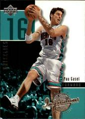 Pau Gasol Basketball Cards 2002 Upper Deck Inspirations Prices