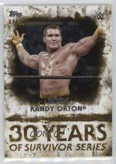 Randy Orton [Gold] Wrestling Cards 2018 Topps WWE Undisputed 30 Years of Survivor Series Prices