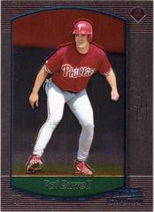 Pat Burrell #1 Baseball Cards 2000 Bowman Chrome Oversize Prices