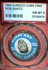Ron Santo Baseball Cards 1969 Sunoco Cubs Pins Prices