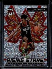 Jalen Green [Fast Break Silver] #4 Basketball Cards 2021 Panini Mosaic Rising Stars Prices