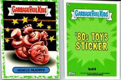 Muscle MANNY [Green] Garbage Pail Kids We Hate the 80s Prices