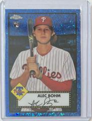 Alec Bohm [Blue Mini Diamond] Baseball Cards 2021 Topps Chrome Platinum Anniversary Prices