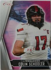 Colin Schooler [Red] #10 Football Cards 2022 Sage Hit Prices