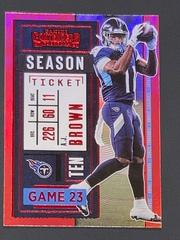 A. J. Brown [Red Zone] #10 Football Cards 2020 Panini Contenders Prices