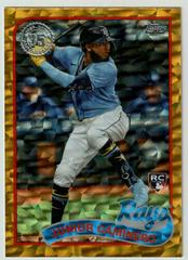 Junior Caminero [Gold Mega Box] #89B-50 Baseball Cards 2024 Topps 1989 Prices