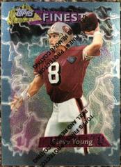 Steve Young [w/ Coating] #175 Football Cards 1995 Topps Finest Boosters Prices