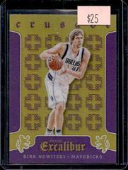 Dirk Nowitzki [Purple] #17 Basketball Cards 2015 Panini Excalibur Crusade Prices