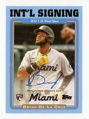 Bryan De La Cruz [Blue] #05DP-BDC Baseball Cards 2022 Topps Archives 2005 Draft Picks Autographs Prices