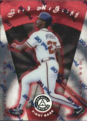 Fred McGriff [Platinum Red] #8 Baseball Cards 1997 Pinnacle Totally Certified Prices