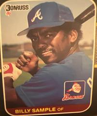 Billy Sample Baseball Cards 1987 Donruss Prices