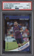 Lionel Messi [Press Proof Die Cut] Soccer Cards 2018 Panini Donruss Prices