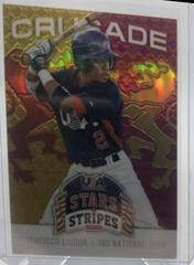 Francisco Lindor [Crusade Red/Blue] Baseball Cards 2015 Panini USA Stars & Stripes Prices