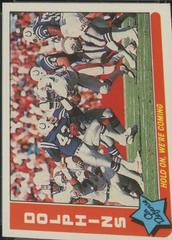 Dolphins [Hold on, We're Coming] #44 Football Cards 1985 Fleer Team Action Prices