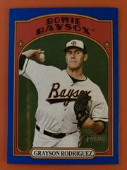 Grayson Rodriguez Baseball Cards 2021 Topps Heritage Minor League Prices