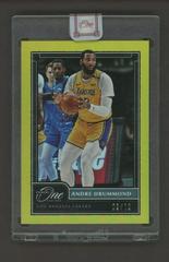Andre Drummond [Gold] #11 Basketball Cards 2020 Panini One and One Prices