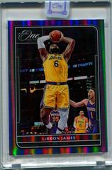 LeBron James [Blue] Basketball Cards 2021 Panini One and One Prices