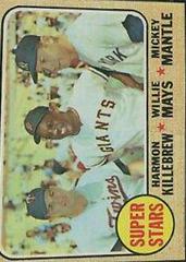 Super Stars [Killebrew/Mays/Mantle] Baseball Cards 1968 Topps Prices