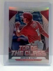 Bryson Stott [Silver Prizm] Baseball Cards 2020 Panini Prizm Top of the Class Prices