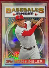 Ian Kinsler [Orange Refractor] Baseball Cards 2016 Topps Finest Prices