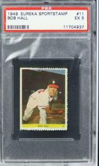 Bob Hall #11 Baseball Cards 1949 Eureka Sportstamps Prices