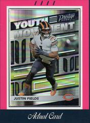Justin Fields #YM-7 Football Cards 2022 Panini Prestige Youth Movement Prices
