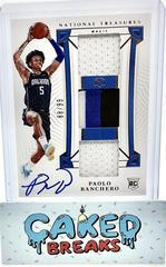 Paolo Banchero [Patch Autograph] #110 Basketball Cards 2022 Panini National Treasures Prices