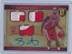 Gary Payton II [Triple Jersey Autograph Prime] #299 Basketball Cards 2016 Panini Gold Standard Prices