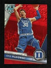 Kyle Filipowski [Red Shimmer] #23 Basketball Cards 2023 Bowman Chrome University Prices