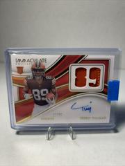Cedric Tillman #4 Football Cards 2023 Panini Immaculate Numbers Rookie Patch Autograph Prices