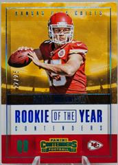 Patrick Mahomes II [Platinum] #RY-3 Football Cards 2017 Panini Contenders Rookie of the Year Prices