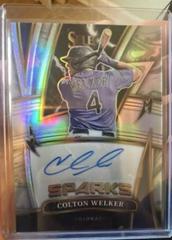 Colton Welker [Holo] #SS-CW Baseball Cards 2022 Panini Select Sparks Signatures Prices