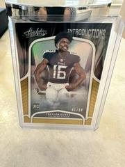Treylon Burks [Spectrum Gold] #INT-10 Football Cards 2022 Panini Absolute Introductions Prices