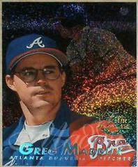 Greg Maddux [Row 0] #44 Baseball Cards 1997 Flair Showcase Prices
